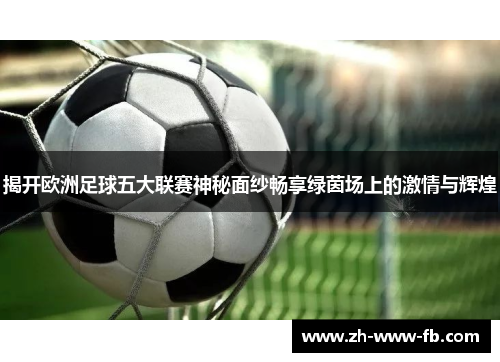 揭开欧洲足球五大联赛神秘面纱畅享绿茵场上的激情与辉煌