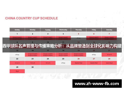 西甲球队名声管理与传播策略分析:从品牌塑造到全球化影响力构建 西甲球队名声管理与传播策略分析:从品牌塑造到全球化影响力构建